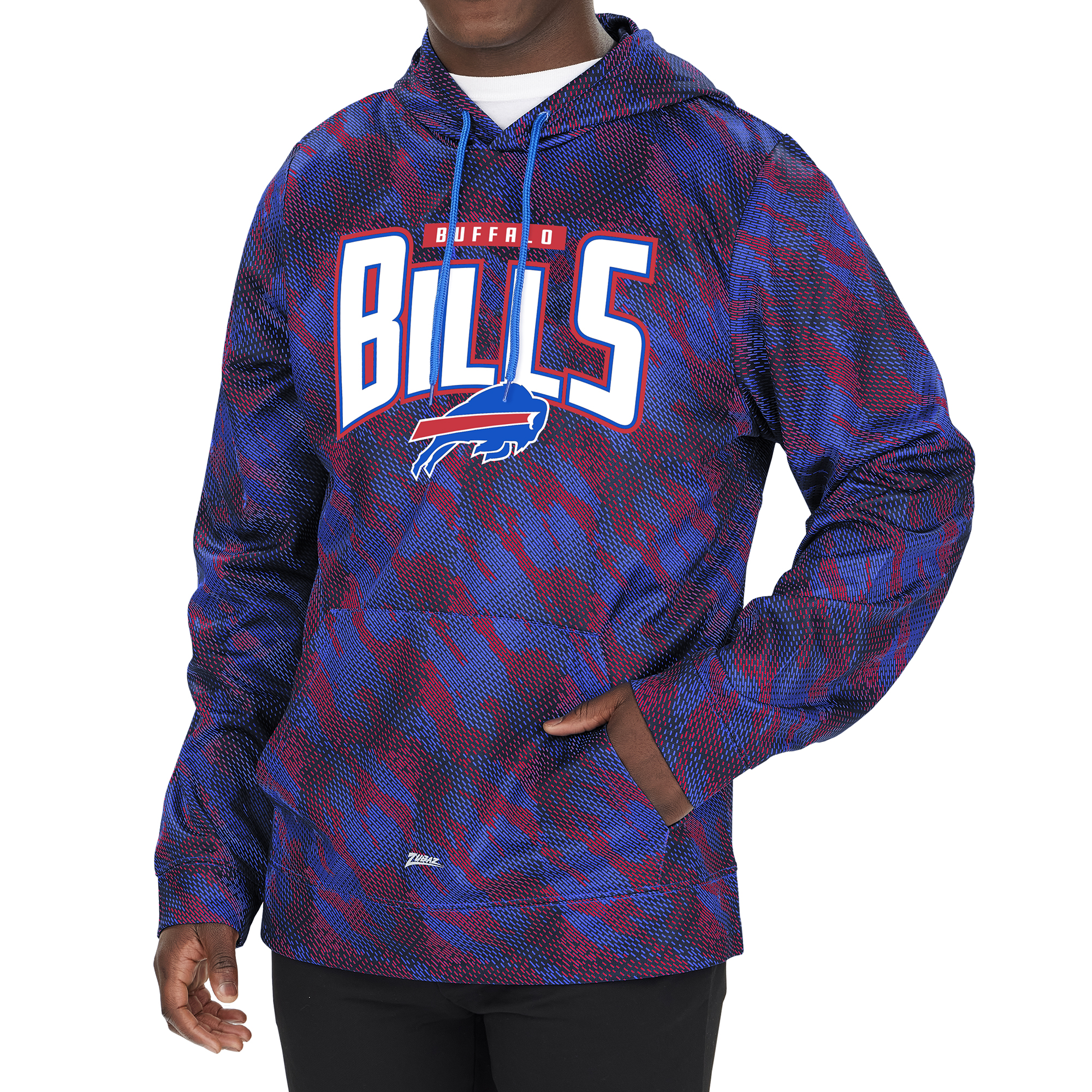 Zubaz NFL Men's Buffalo Bills Viper Print Hoodie | eBay