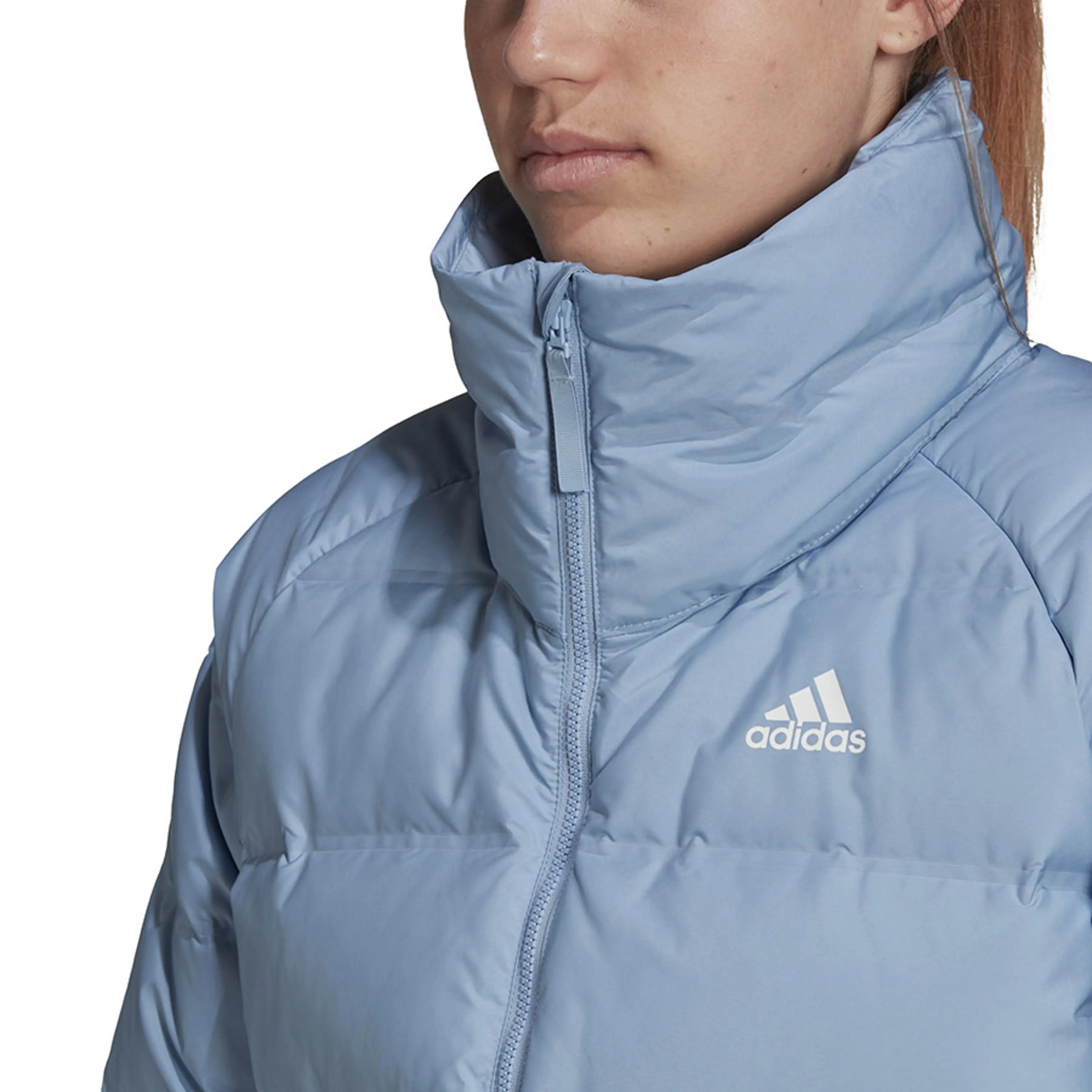 Women\'s Adidas | Jacket, Helionic Puffer Relaxed Sky Fit Down Ambient eBay