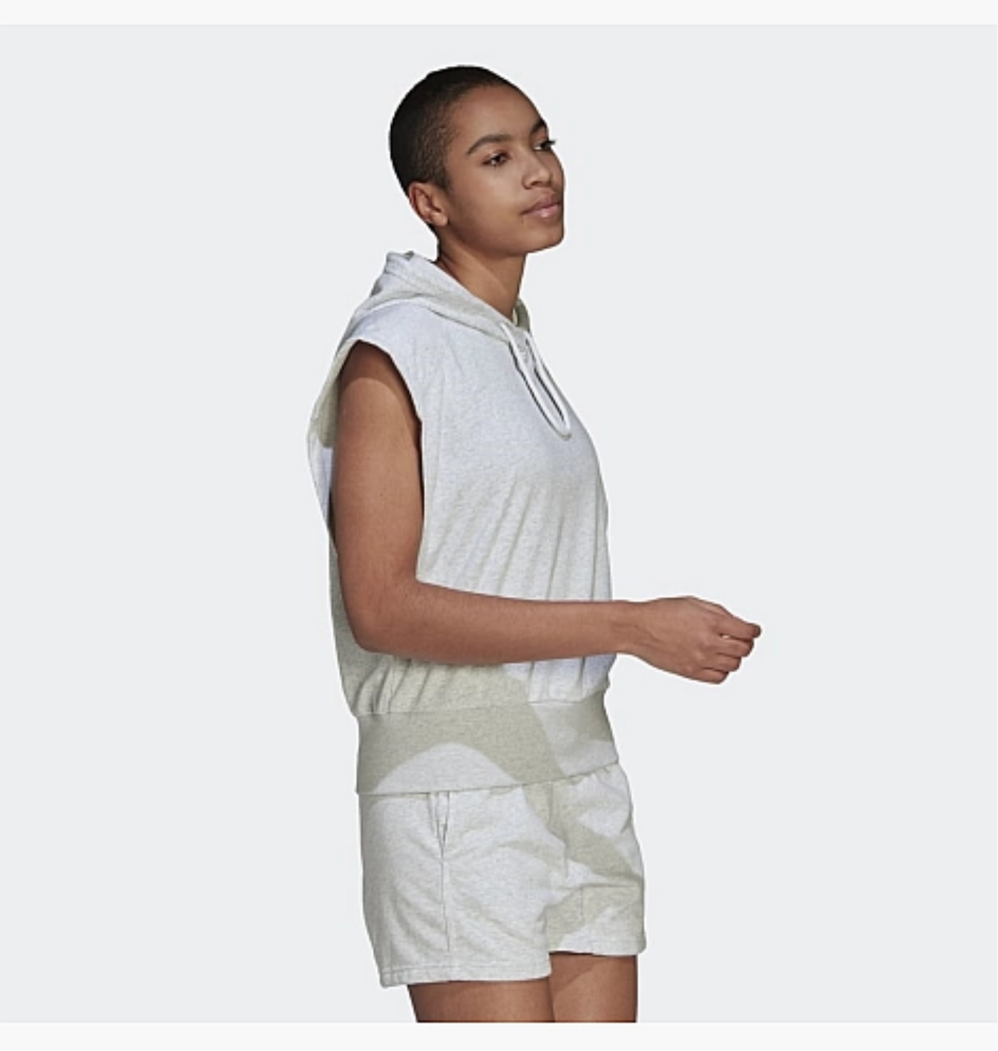 Adidas Women's Studio Lounge Summer Sleeveless Hoodie, Color