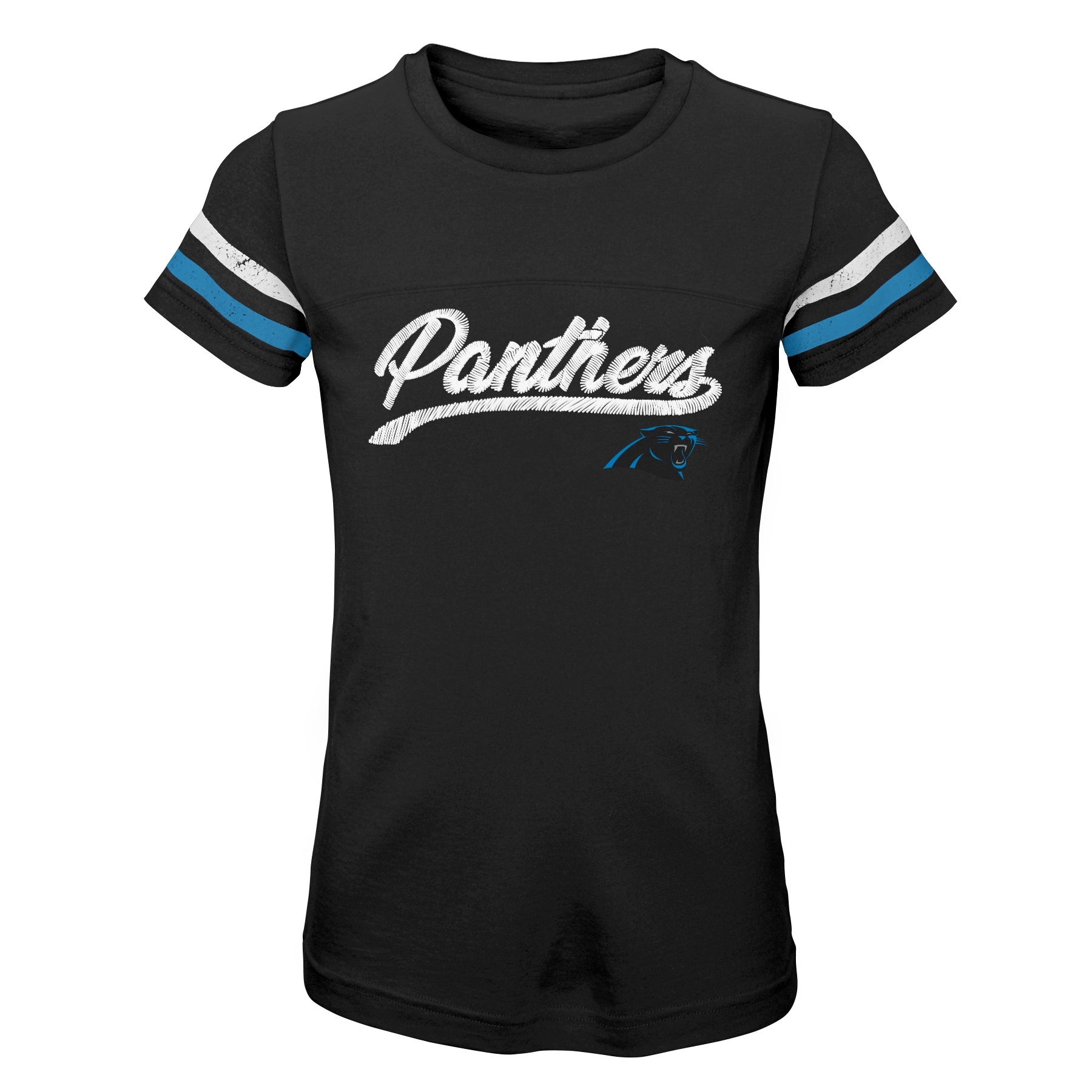 Girls carolina 2024 panthers shirt