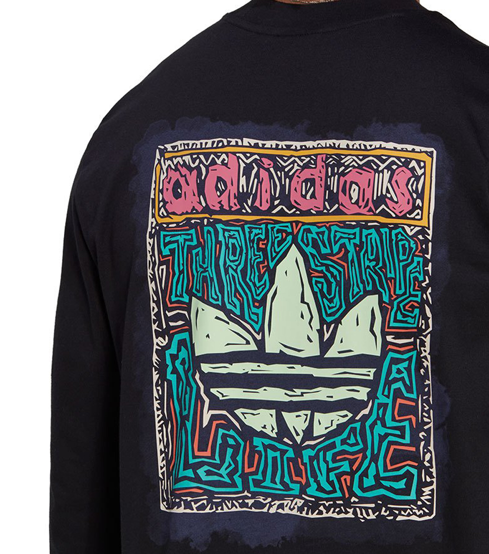 Adidas Originals Men's Long Sleeve Graphic Tee, Color