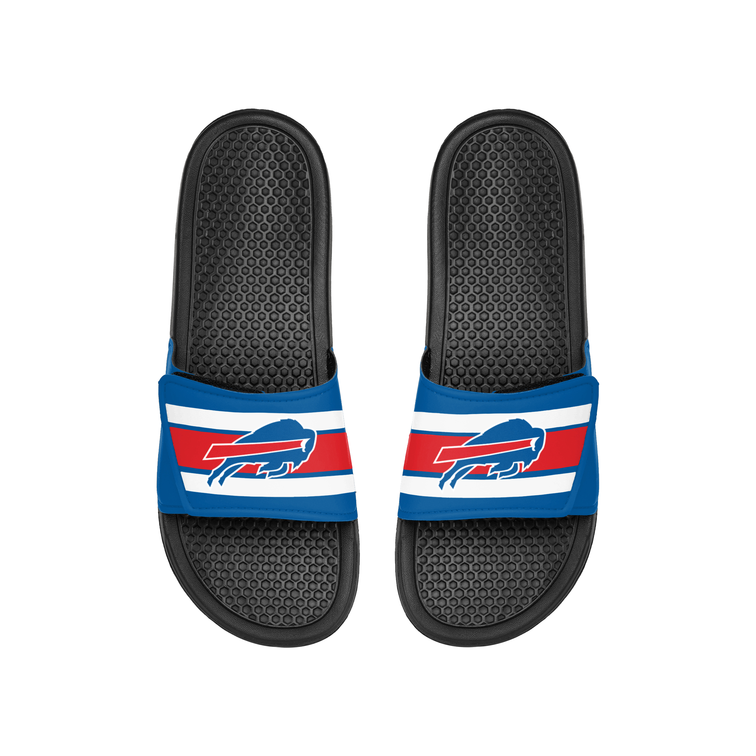 FOCO NFL Youth Buffalo Bills Legacy Sport Slide Flip Flop  display picture 1