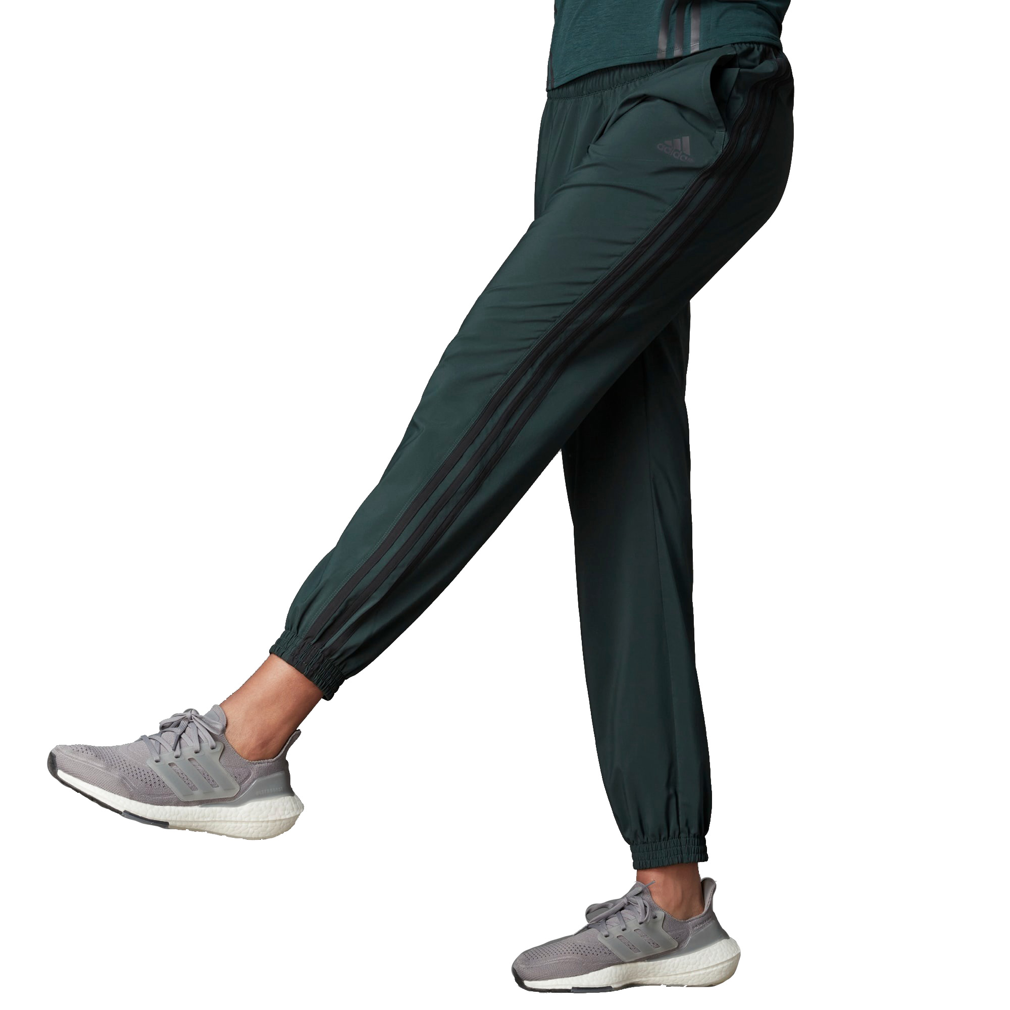 ■adidas■ Train Essentials 3S Woven Pants JI8313 CLOTHING - Train Essentials 3-Stripes Woven Pants - Black